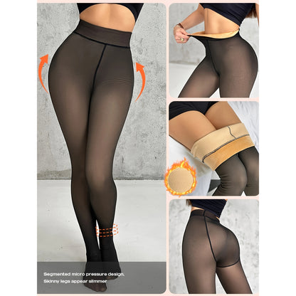 Pack 2 Leggings Térmicas Forradas – Suaves, Antideslizantes y Súper Cálidas