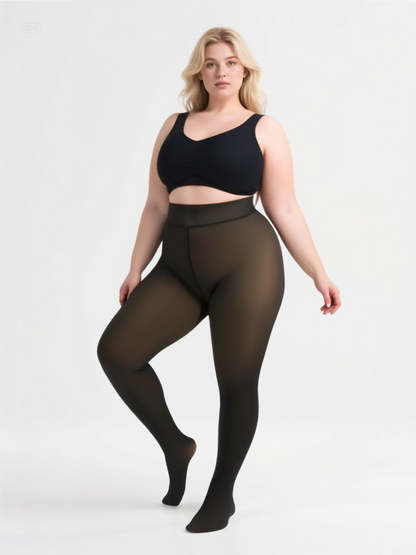 Pack 2 Leggings Térmicas Forradas – Suaves, Antideslizantes y Súper Cálidas